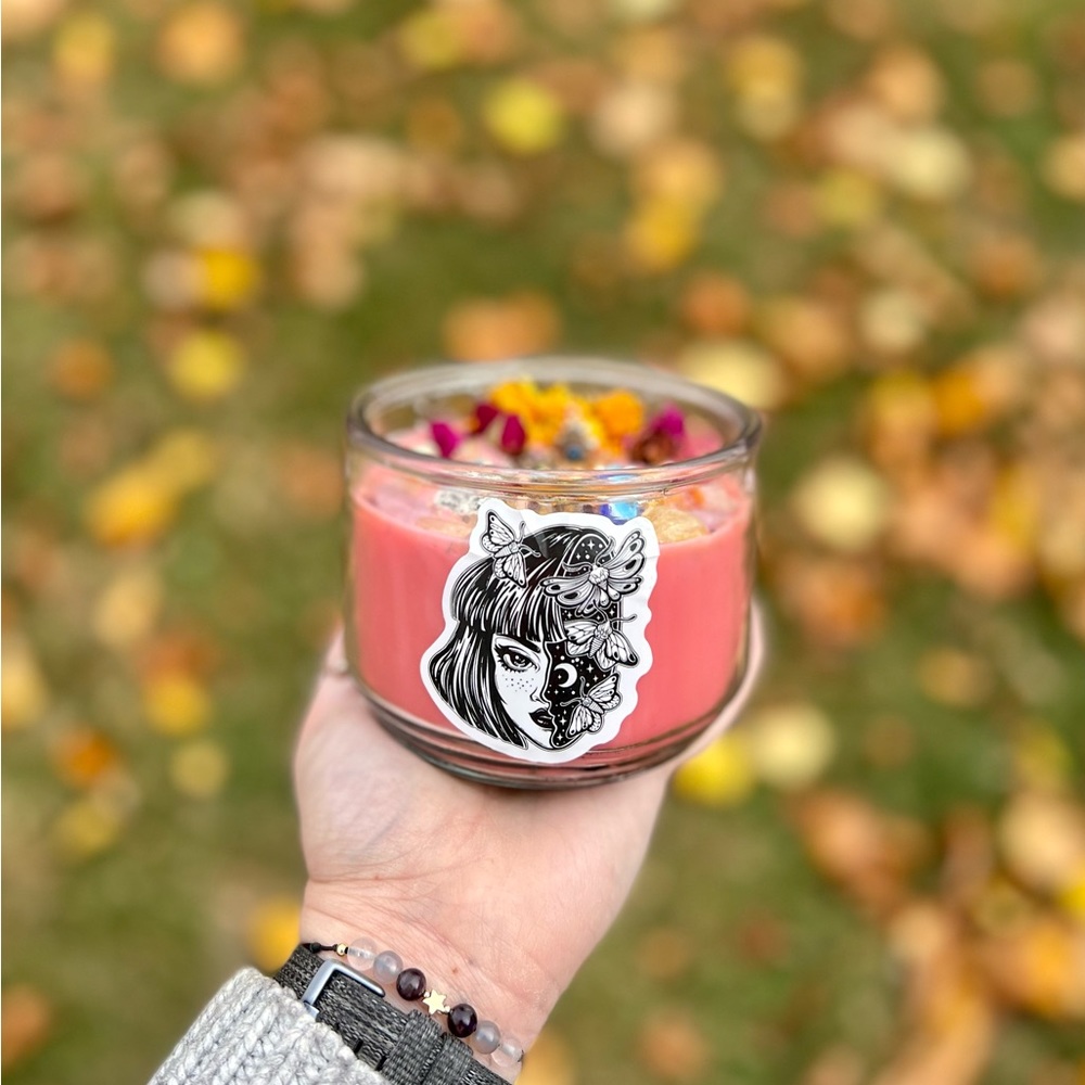 Don’t Worry, Be Happy Spell Candle